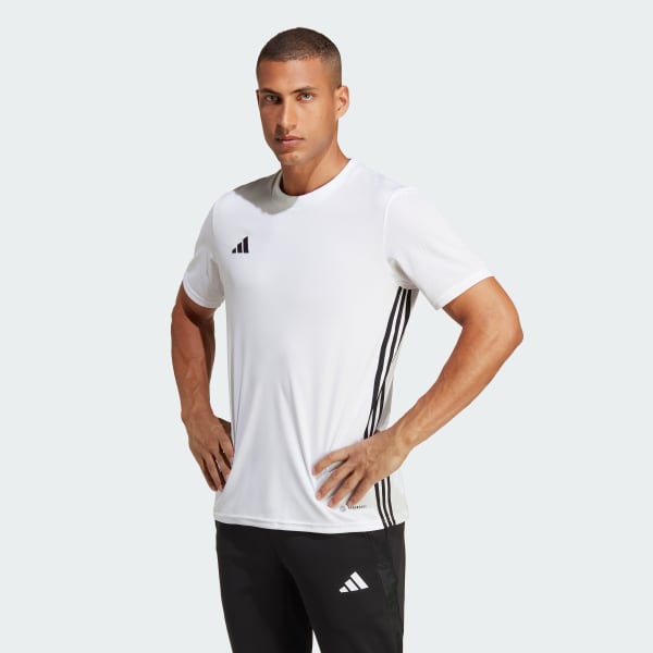 T-shirt à 3 bandes en jersey Essentials - Blanc adidas | adidas Switzerland