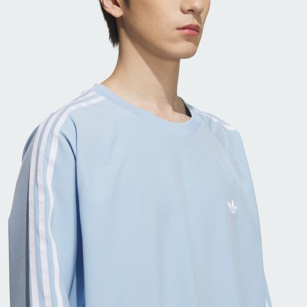 アディダス プルオーバー トラックトップ - ブルー | アディダス ジャパン