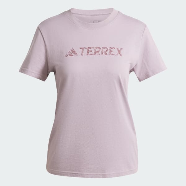 Violeta Playera Terrex Classic Logo
