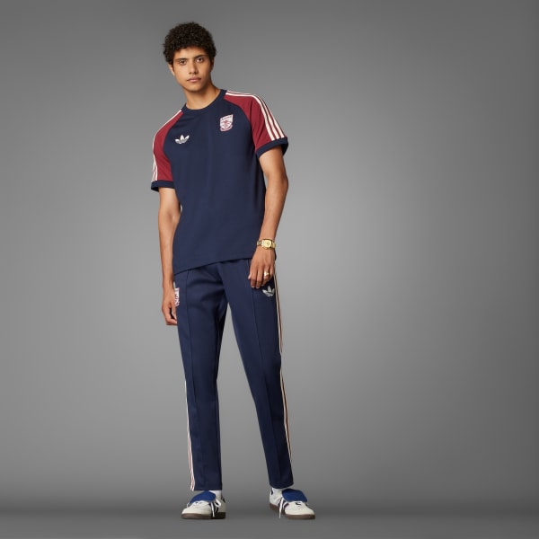 adidas Arsenal Adicolor Classics 3-Stripes Tee - Blue | Free