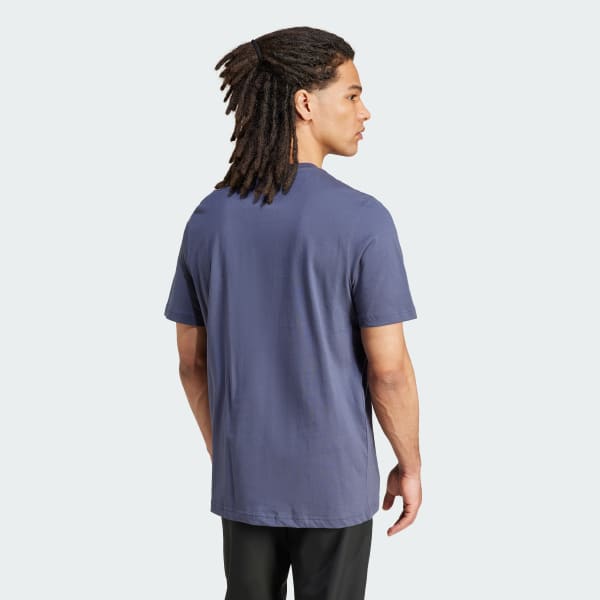 Azul Polera Estampada Terrex