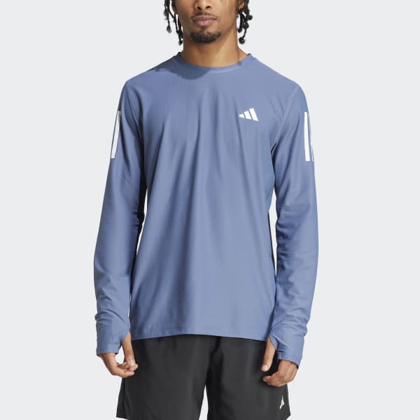 Adidas falcon taped long sleeve shirt deals