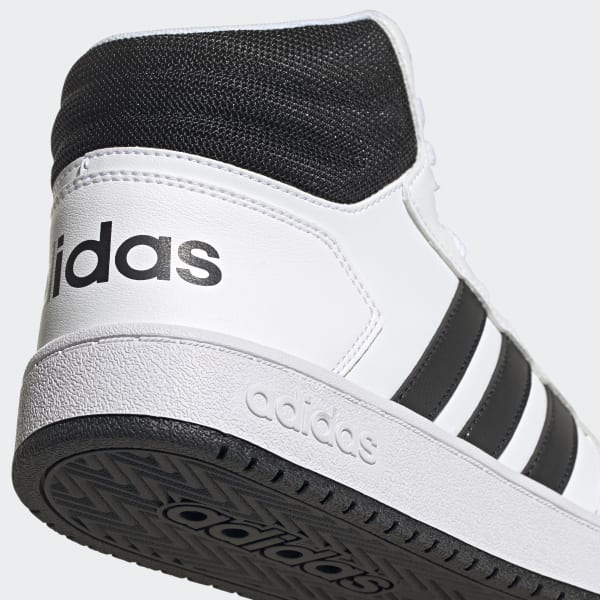 Zapatilla Hoops 2.0 Mid Blanco adidas adidas