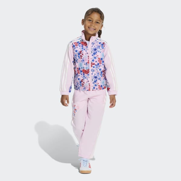 adidas Originals x Liberty London WOVEN TRACKSUIT - Pink | Free