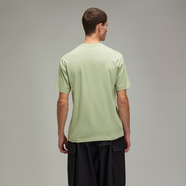 Green Y-3 Regular Short Sleeve Tee