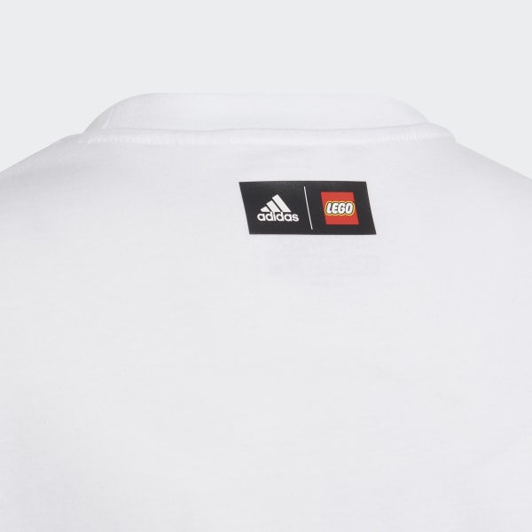 White adidas x Classic LEGO® Graphic T-Shirt LE306