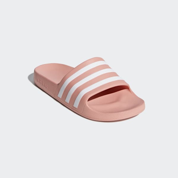 adidas adilette aqua slides pink