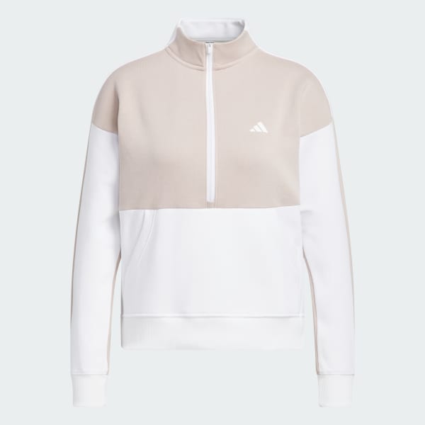 Brown Half-Zip Jacket