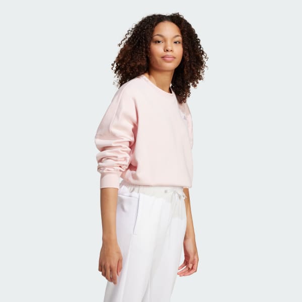 Rosado Polerón Essentials Small Logo Feel Cozy