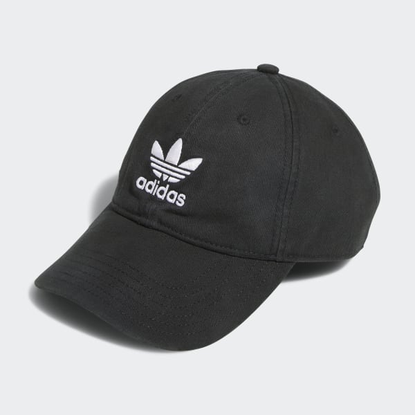 vaccinatie Inheems picknick adidas Relaxed Strap-Back Hat - Black | Men's & Originals | adidas US