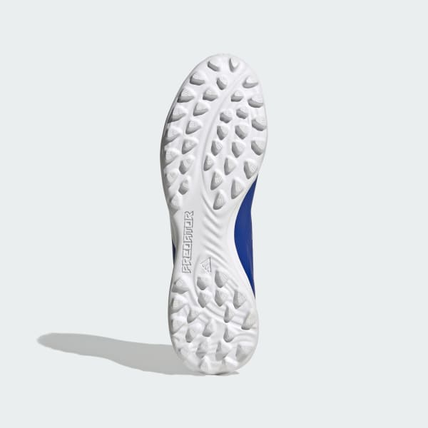 Azul Calzado de Fútbol Predator League Sin Cordones Pasto Sintético