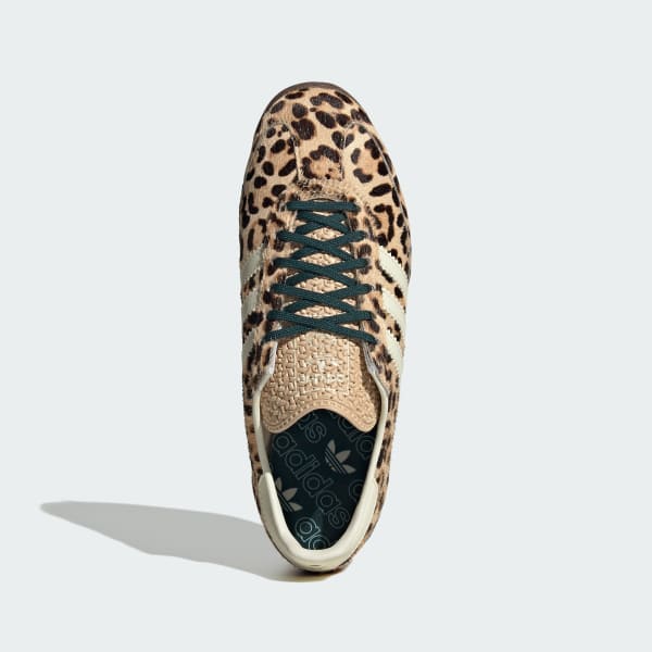 Beige Zapatillas SL 72 OG Estampado de Leopardo