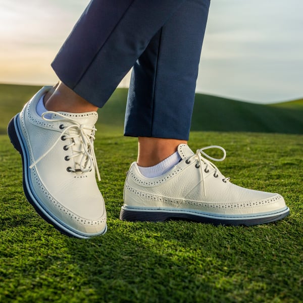 White Modern Classic 80 Spikeless Golf Shoes