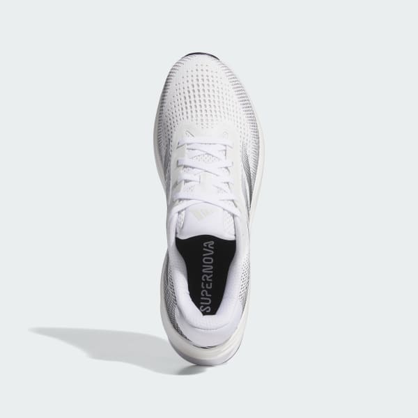 White Supernova Rise Running Shoes