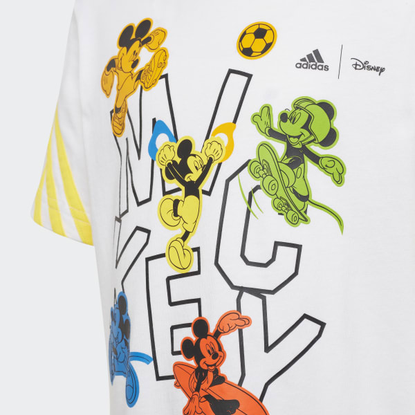 Weiss adidas x Disney Mickey Mouse T-Shirt T1560