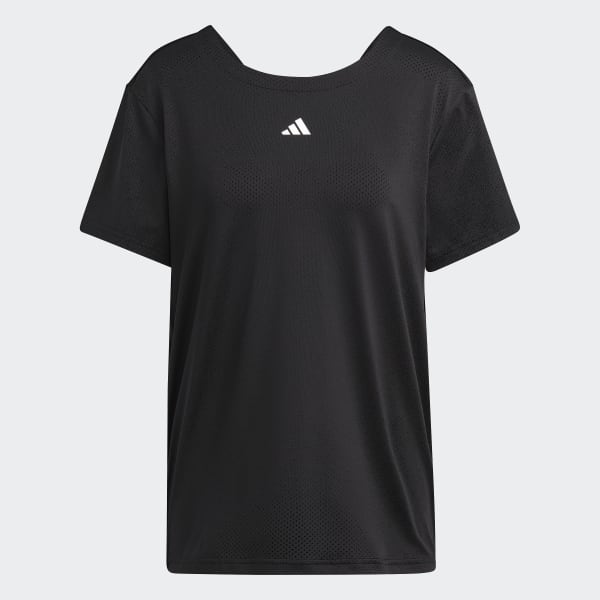 Negro Polo Training Colorblock Loose