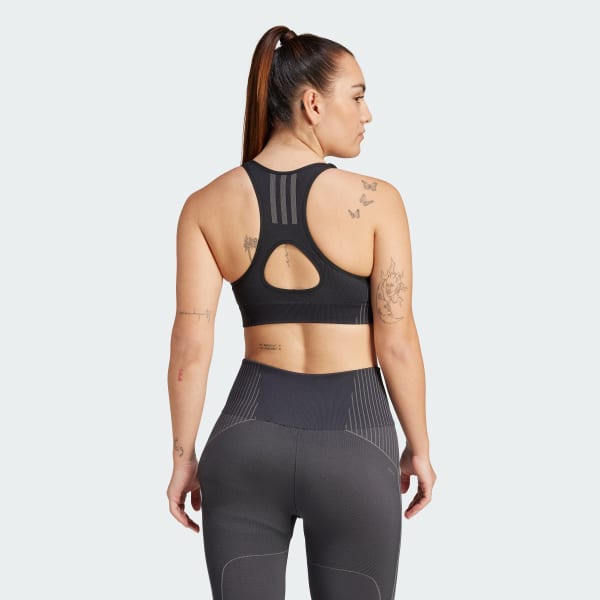 Negro Sujetador Aeroknit Light-Support