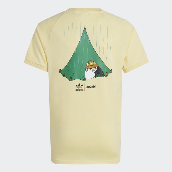 Yellow adidas Originals x Moomin Tee