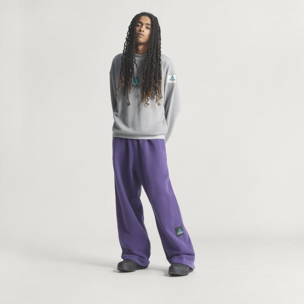 ADIDAS EQUIPMENT OPEN HEM SWEATPANT - Purple | Free Shipping with