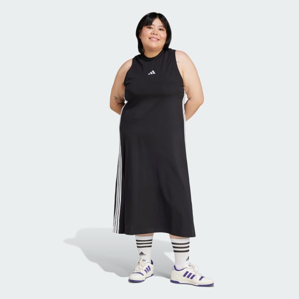 Nero Abito Essentials 3-Stripes Long Racerback (Curvy)