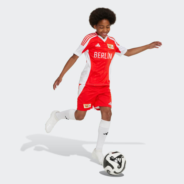 Rood 1. FC Union Berlin 24/25 Thuisshirt Kids
