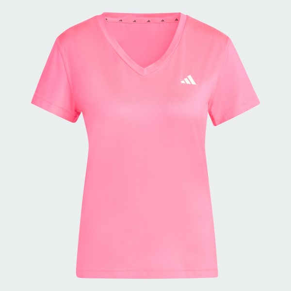 Rose T-shirt col V Workout Essentials