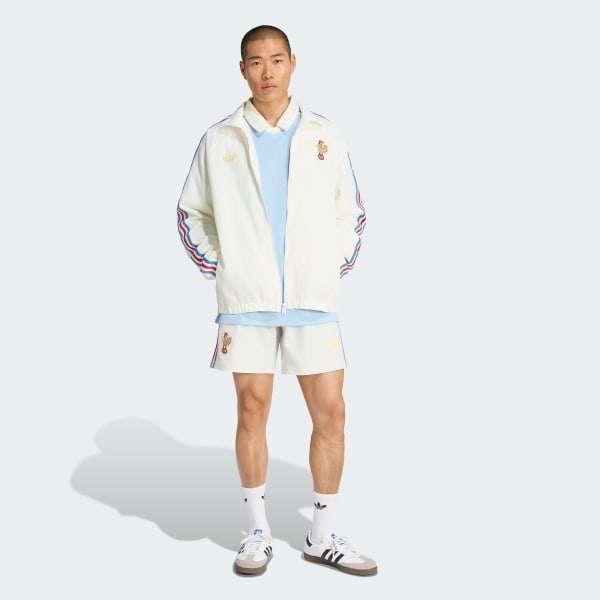 Bialy Bluza reprezentacyjna Francja Rugby 120 Years Crunch