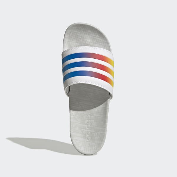 Blanco Chancla Adilette Comfort
