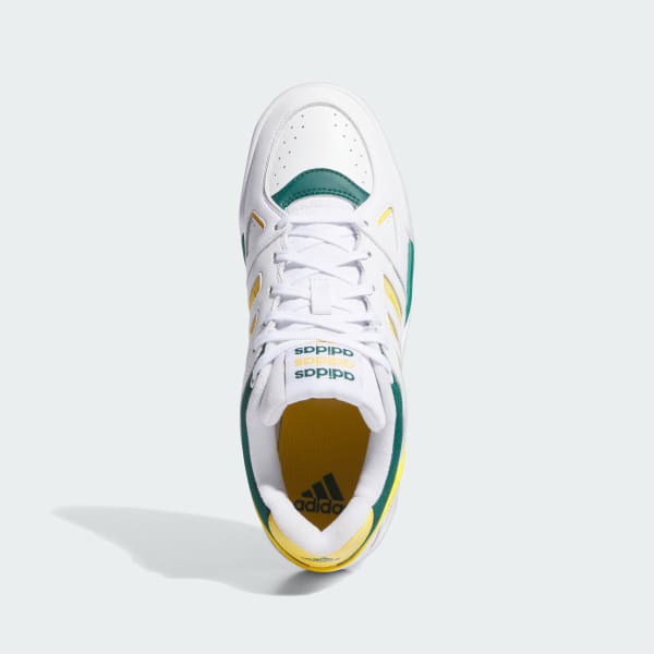 White Midcity Low Shoes