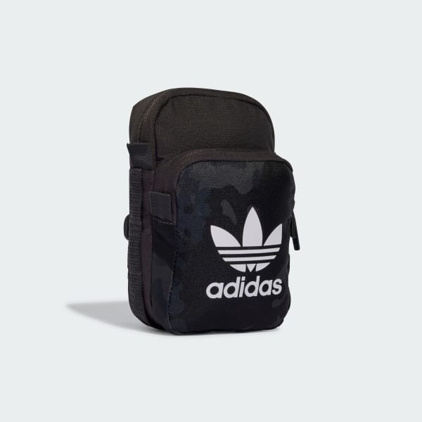 Black Camo Festival Bag