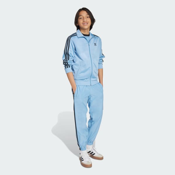 Blauw Adicolor Firebird Sportjack