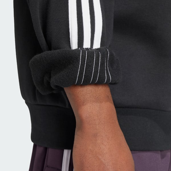 Adidas oversized sweatshirt black cheap