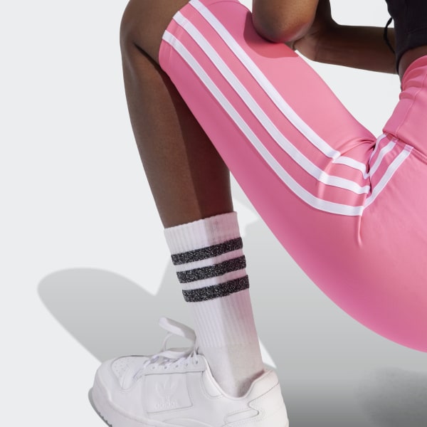 adidas High-Waisted Women\'s US Lifestyle | | Leggings Short - Classics Adicolor adidas Pink