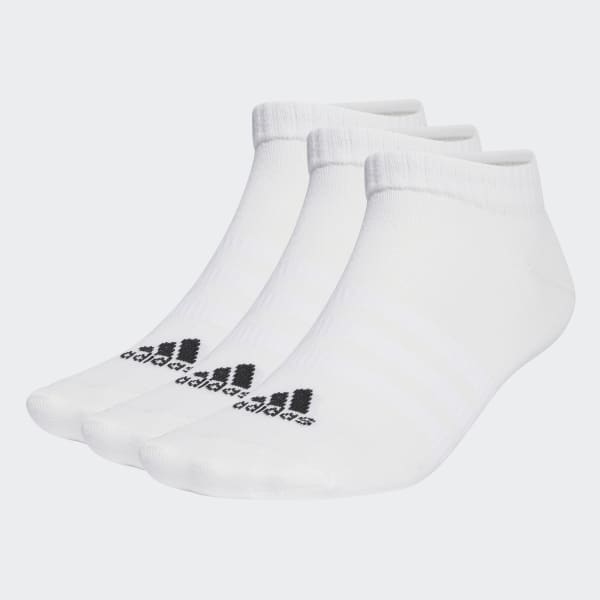 White Thin and Light Sportswear Low-Cut Socks 3 Pairs