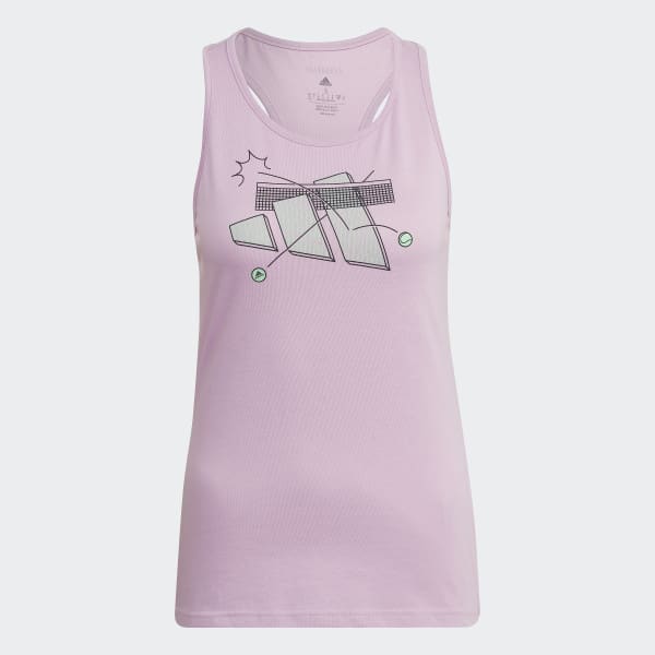 Purple AEROREADY Tennis Tank Top QY851