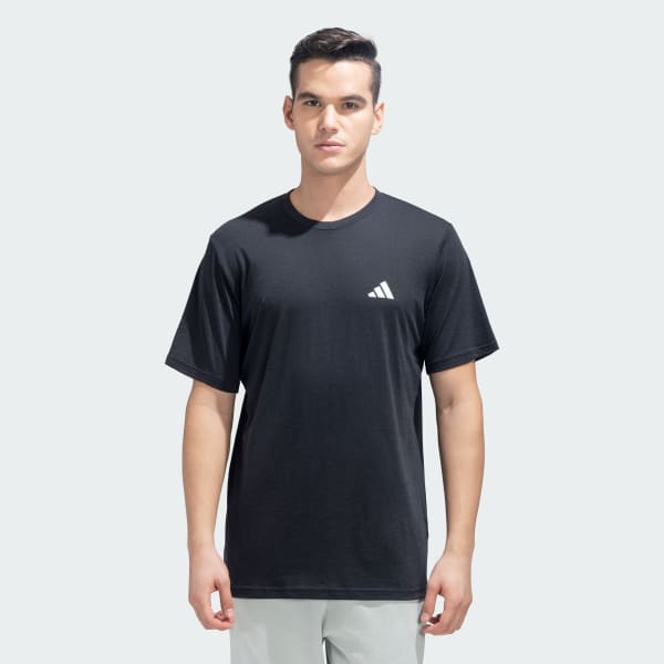 Black TRAIN ESSENTIALS COMFORT TRAINING TEE