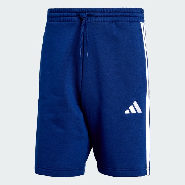 Essentials 3-Stripes Fleece Shorts