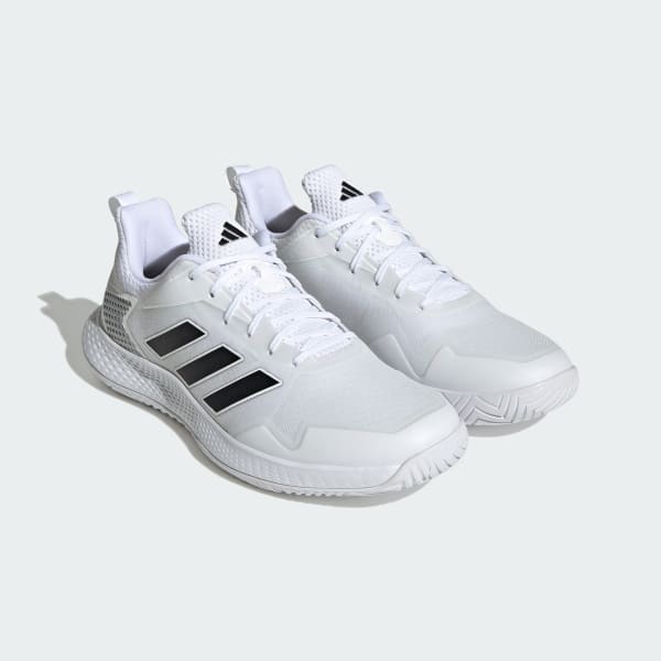 White Defiant Speed Tennis Shoes
