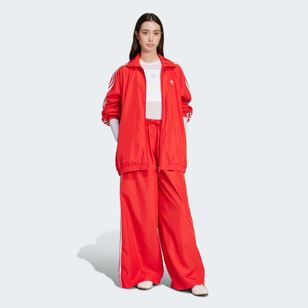 rouge Veste de survêtement oversize Adilenium Season 3