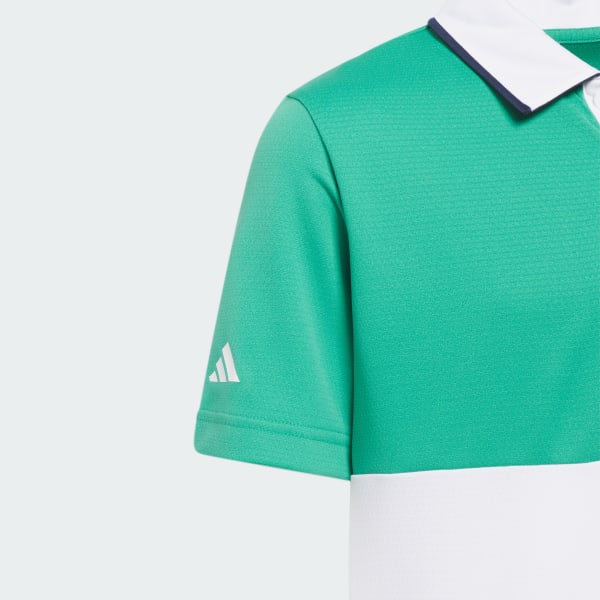 Green Colorblock HEAT.RDY Golf Polo Shirt