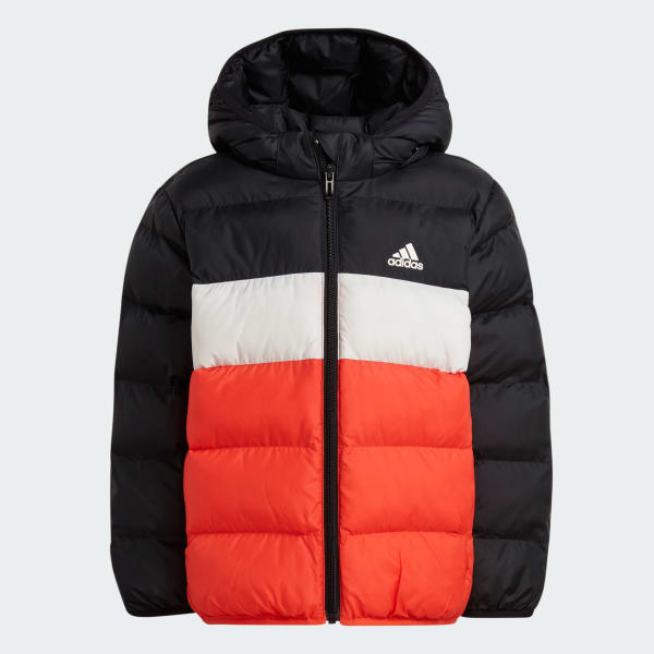 Black Synthetic Down Jacket