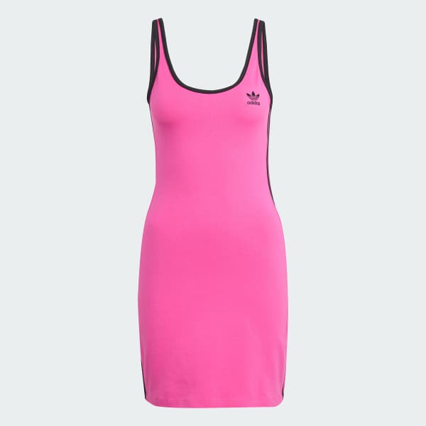 Rosa Vestido Adicolor 3-Stripes Tank Mini