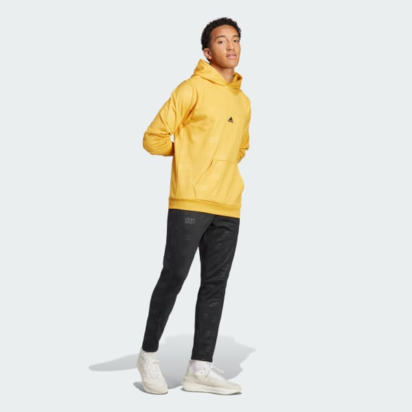 adidas Pants Pierna Conica Tela Fleece Polar adidas Relieve Negro adidas Mexico