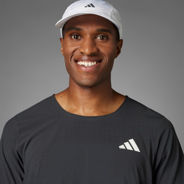 Black Adizero Running Tee