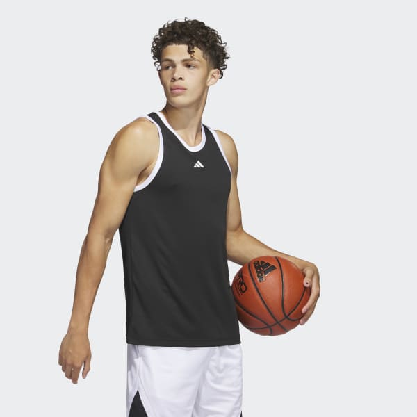 adidas Legends Basketball Tank - Black | Men's Basketball | adidas