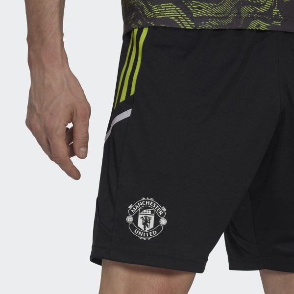 cerná Tréninkové šortky Manchester United Condivo 22 CE629