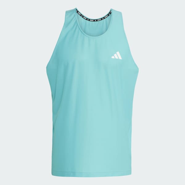 Turquoise Own The Run Tank Top