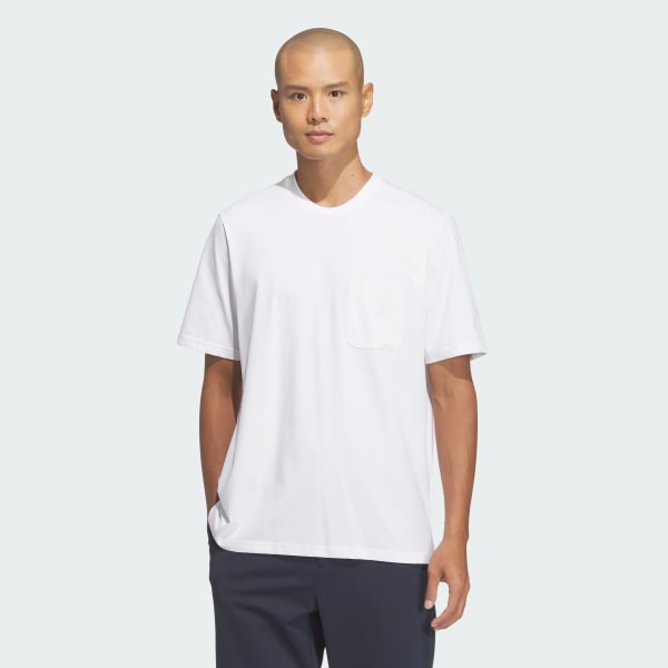 オーガニックコットンTシャツ 半袖クルー / ホワイト - S.O.S.