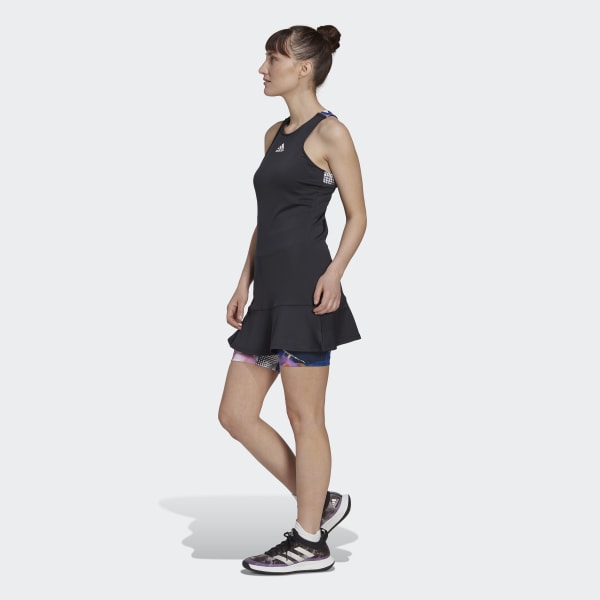 Czerń Tennis U.S. Series Y-Dress IE686