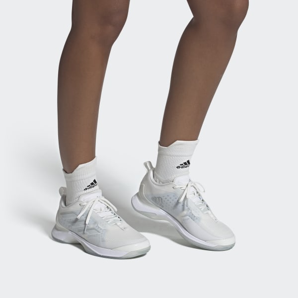 White Avacourt Tennis Shoes LWH15